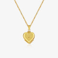 Photo Locket Necklace on white background