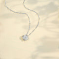 To My Daughter, You Will Always Be My Baby Girl Necklace on plain canvas