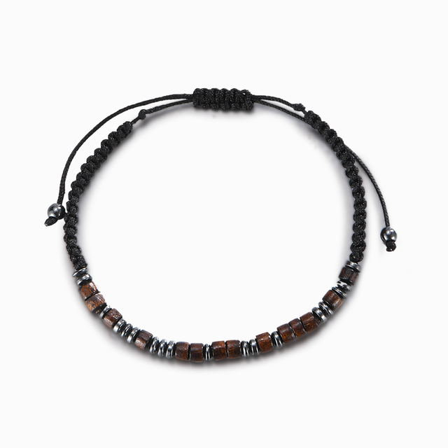 Morse Code Bracelet on white background