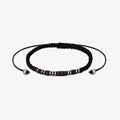 Inspirational Morse Code Bracelet on white background