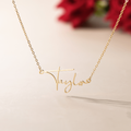 Lifestyle photo of Paris Name Necklace