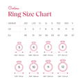 To My Daughter, Highs and Lows Ring ring size chart