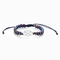 Heart Beads Bracelet on white background